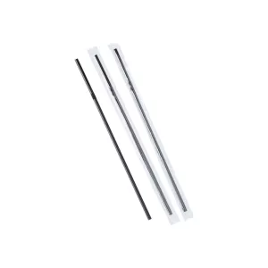 Pailles flexibles PLA 24x0.5mm emballage individuel
